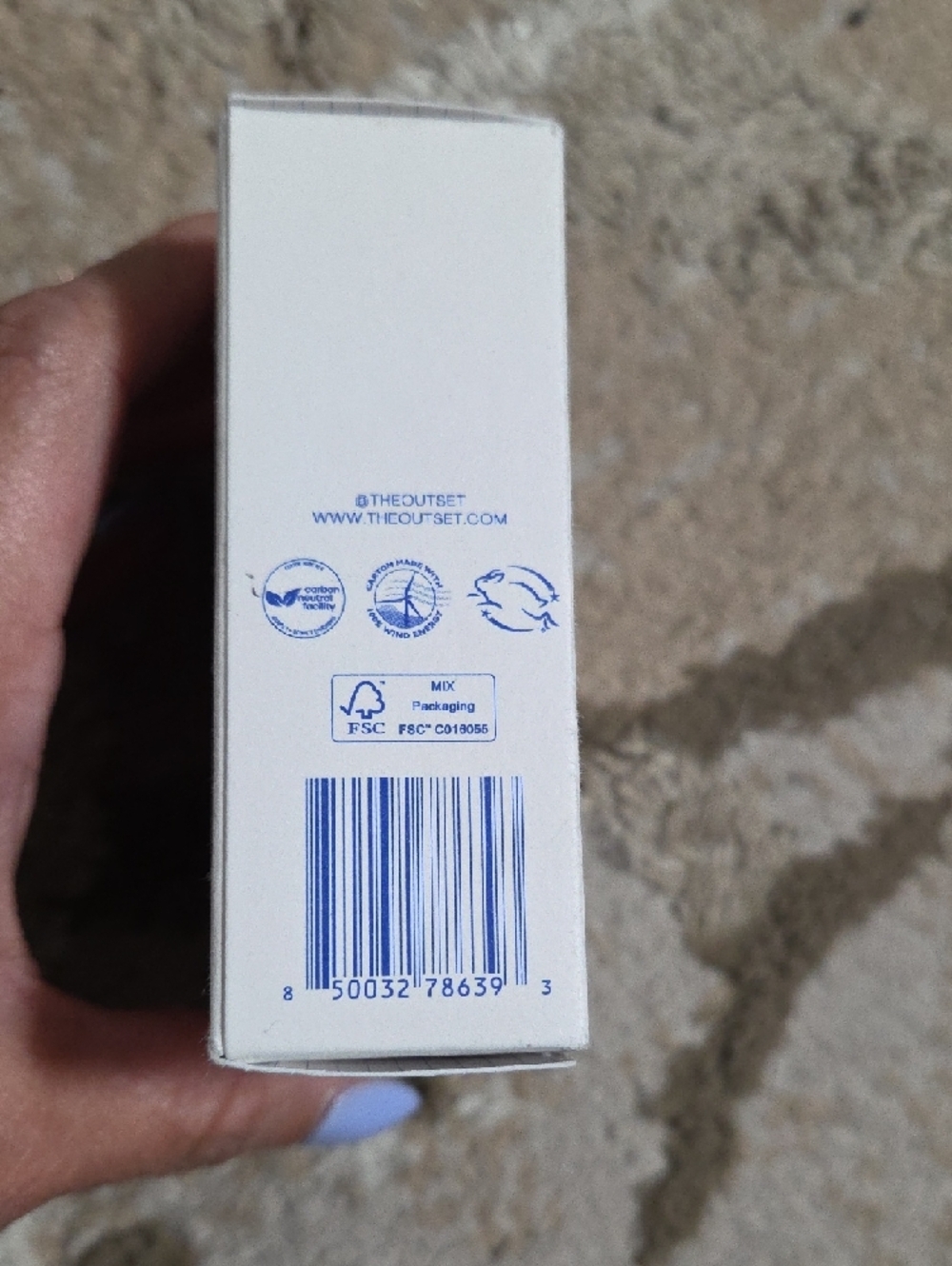 The Outset Botanical Barrier Rescue Balm - White & Blue - Picture 5 of 5